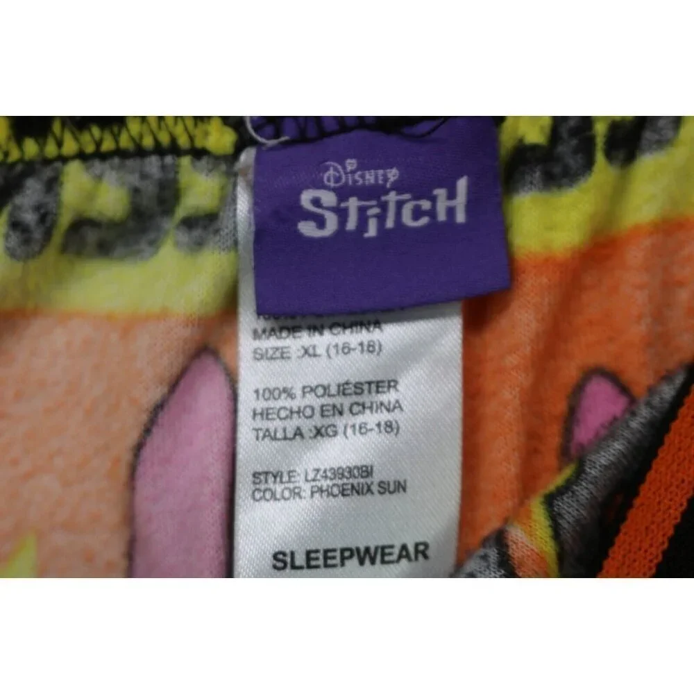 Disney Stitch Halloween Pajama Pants-Size XL-Halloween-Lilo & Stitch-Pockets - Picture 6 of 7